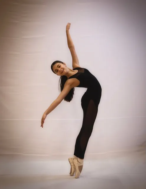Luana Marillo in rehearsal portrait